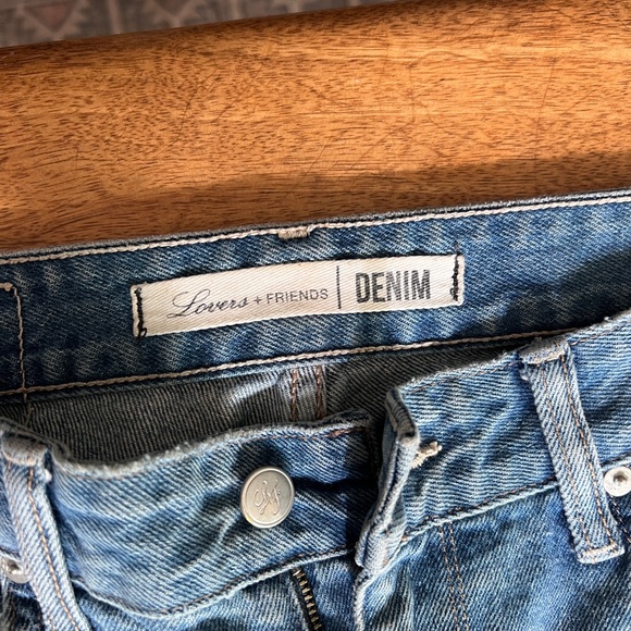 lovers + friends, distressed denim size 24 - Picture 2 of 2